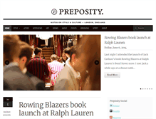 Tablet Screenshot of preposity.com